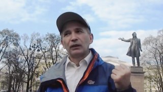 Александр Богданов в 2011 году. Кадр из фильма «Имя Петербург».